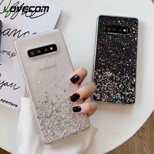 Samsung s20 bling glitter clear case FREE with +10